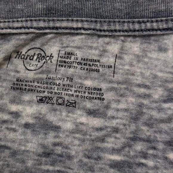 HardRock Vintage Full length Sheer Shirt Size Small - Picture 4 of 4